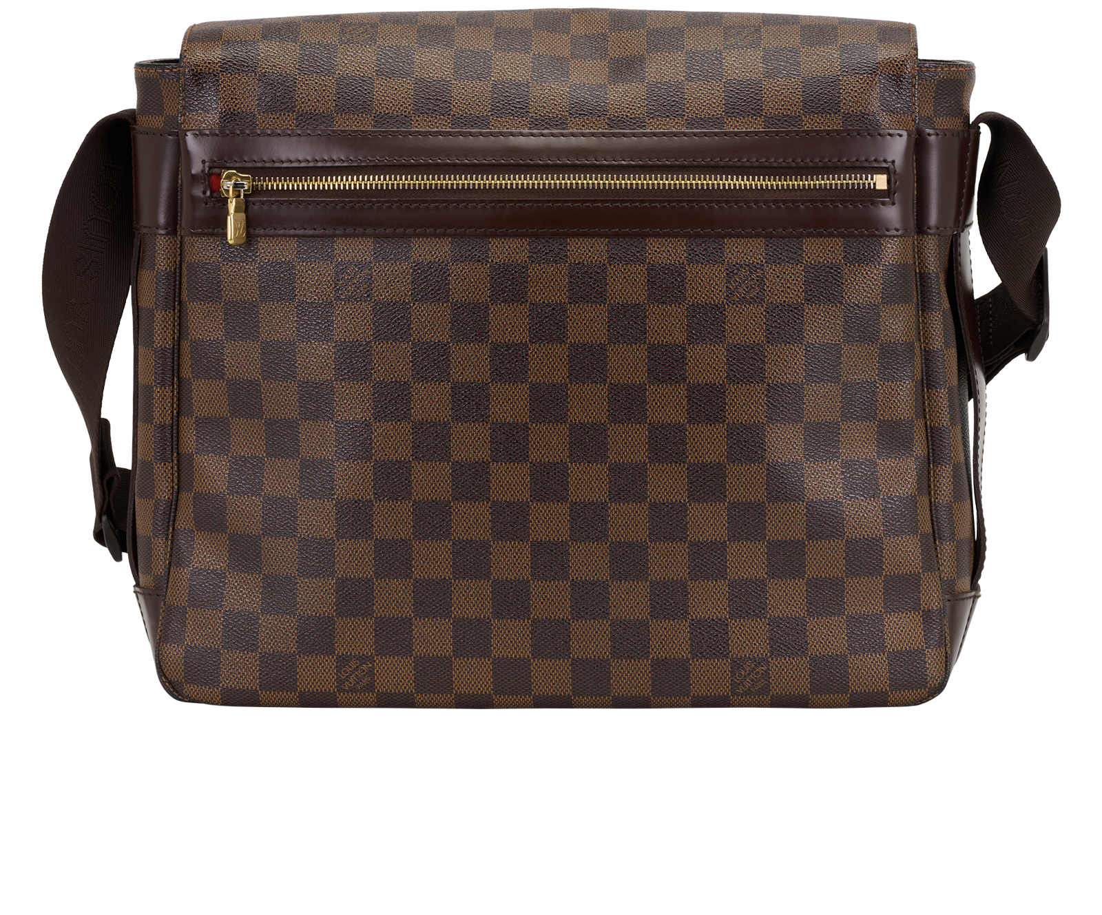Bastille Messenger, &pound;695, Handbags, Brown, Canvas, Back view